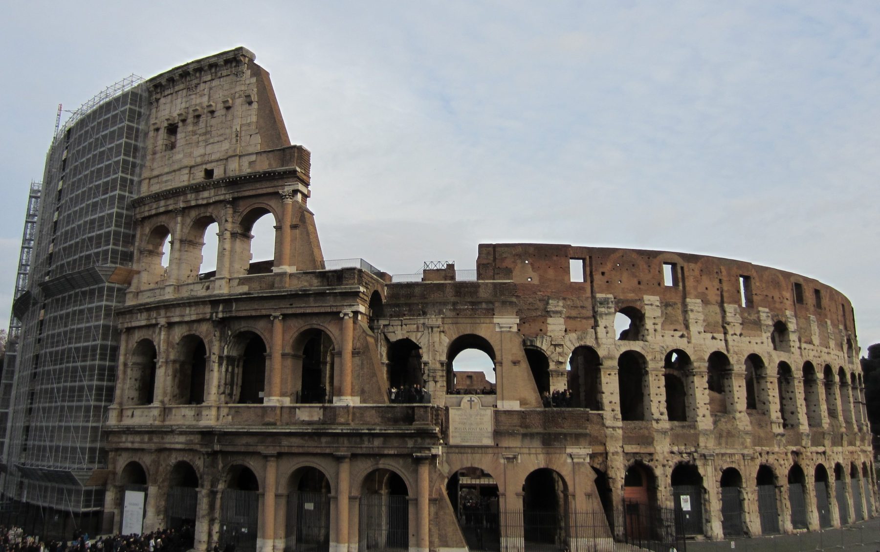 Rome, Colosseum From Outside