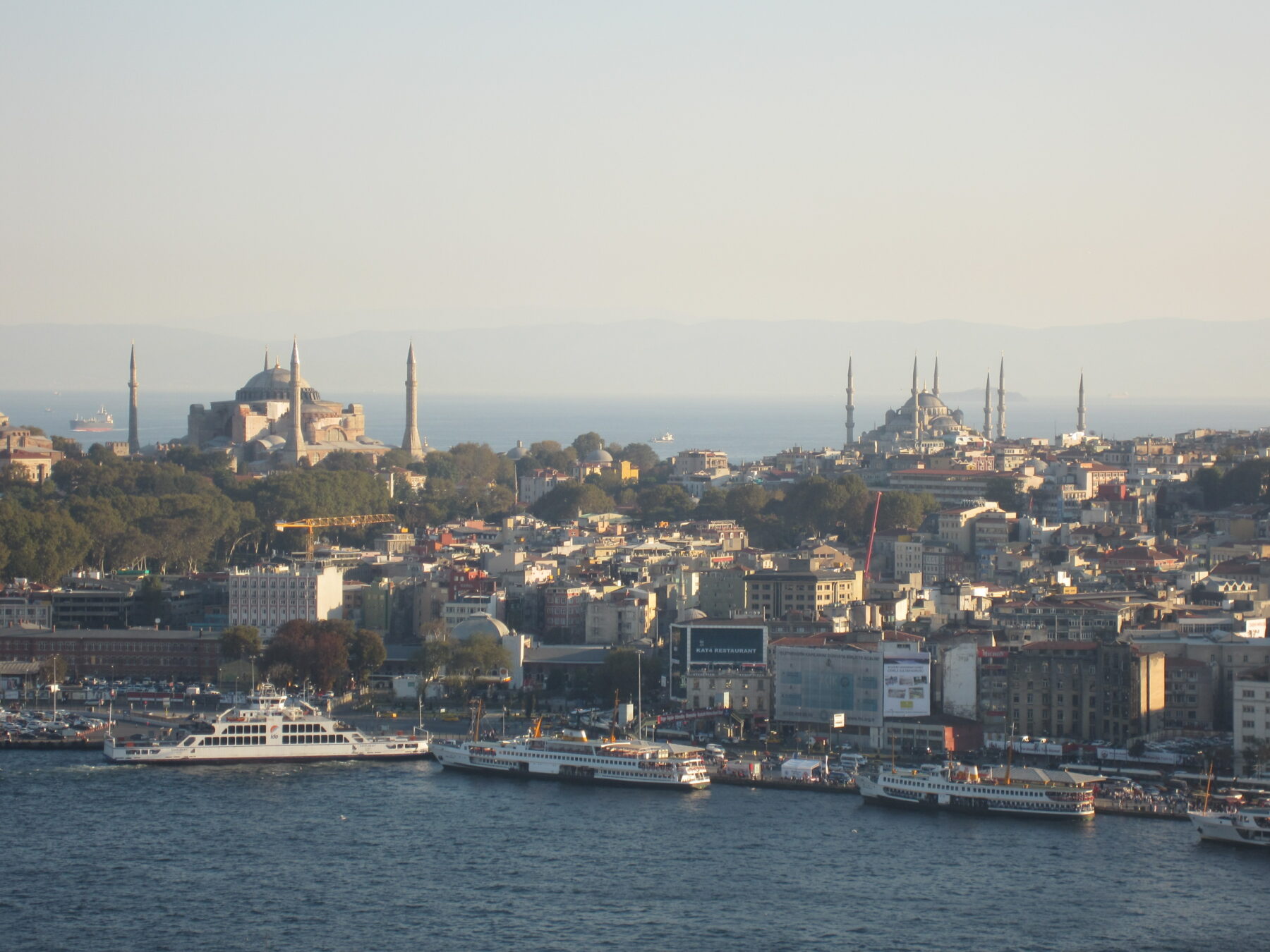 Istanbul, Hagia Sophia And Blue Mosque
