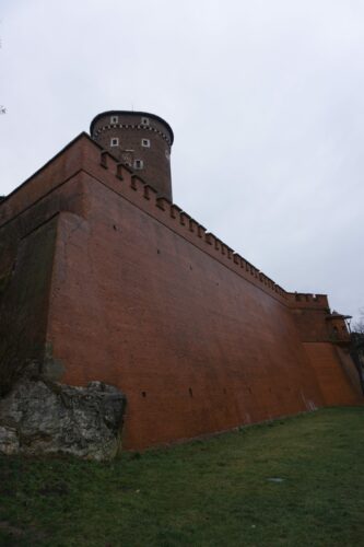 Krakow, Outer Wall Of Wawel Castle