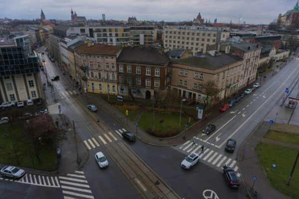 Krakow, View To City Center