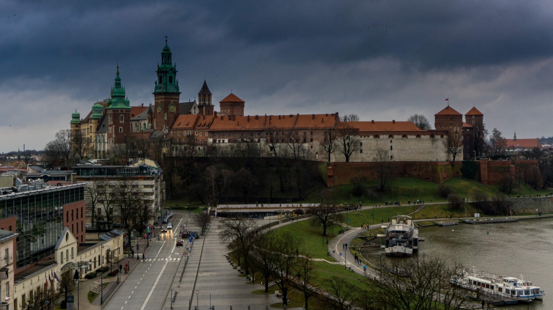 Krakow, View To Wawel Castle
