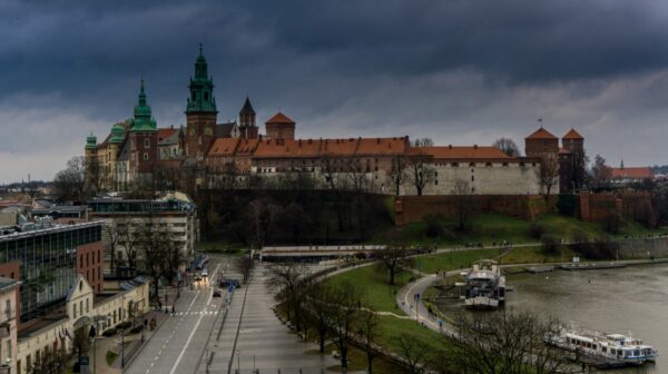 Krakow, View To Wawel Castle