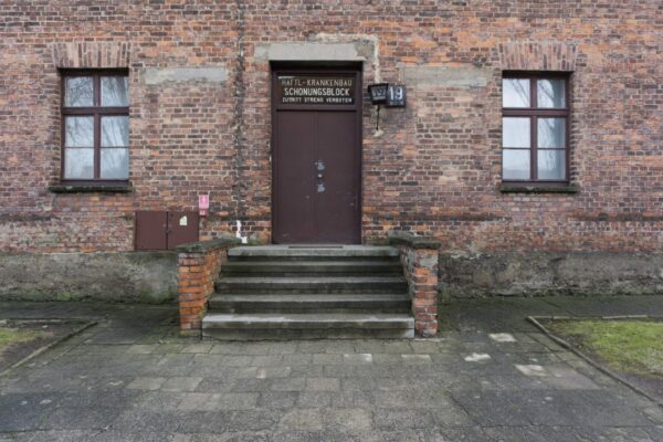 Memorial And Museum Auschwitz I, Entry Gate To Barrack Block 19