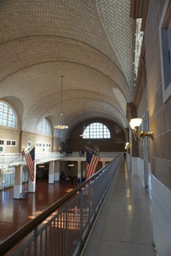 New York, The Registry Room At Ellis Island