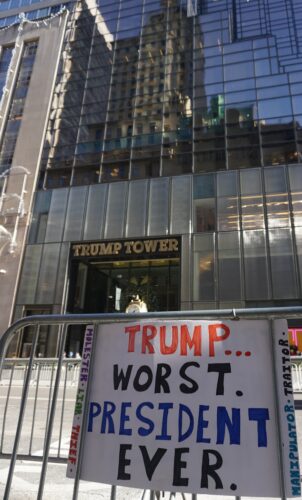 New York, Trump Worst President Ever