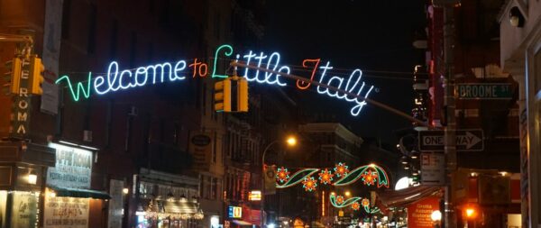 New York, Welcome To Little Italy