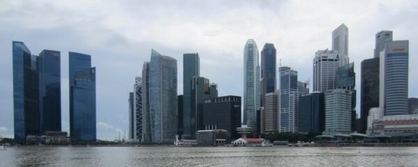 Singapore, Skyline View From River