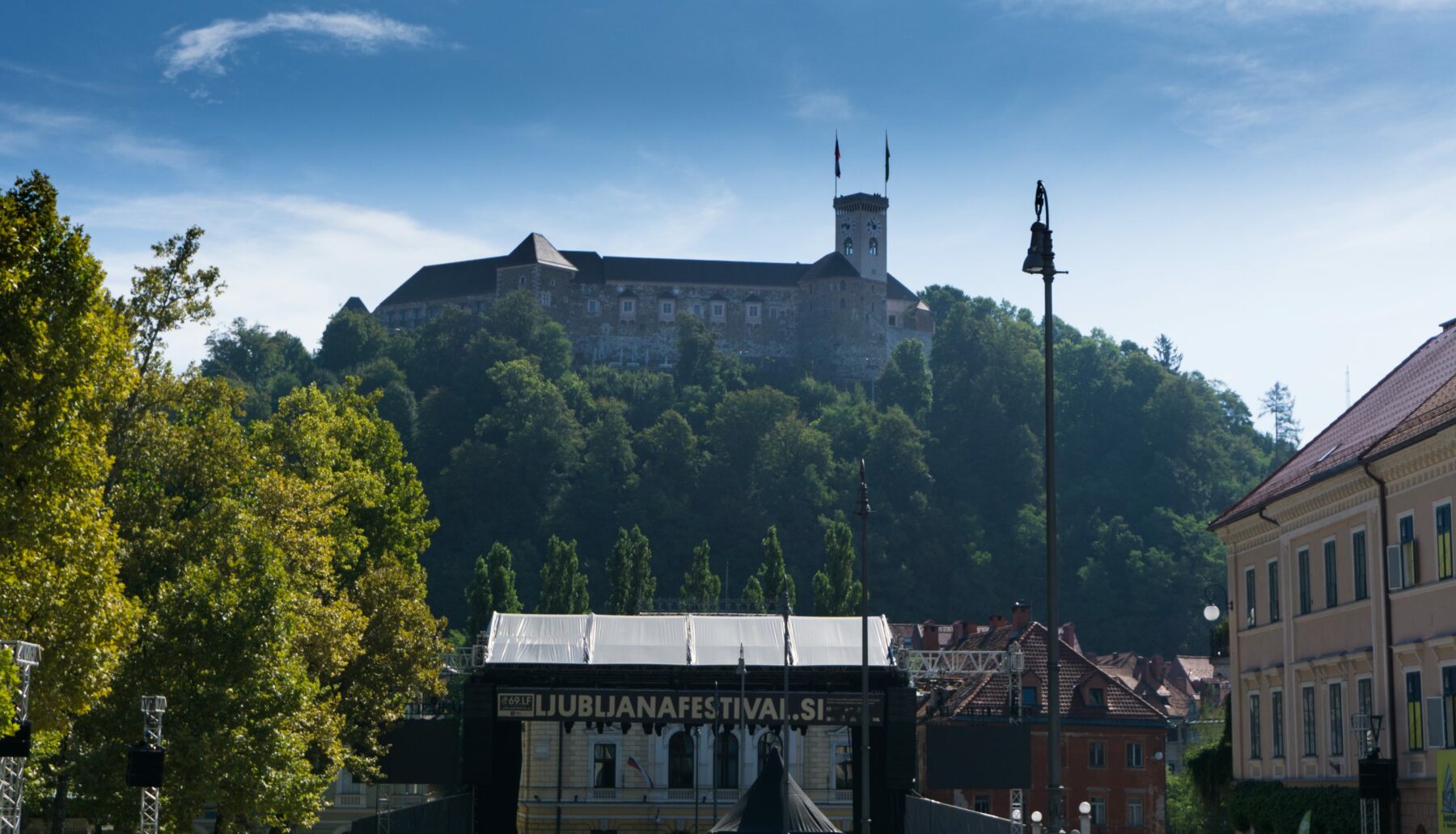 View To Ljubljana Castle